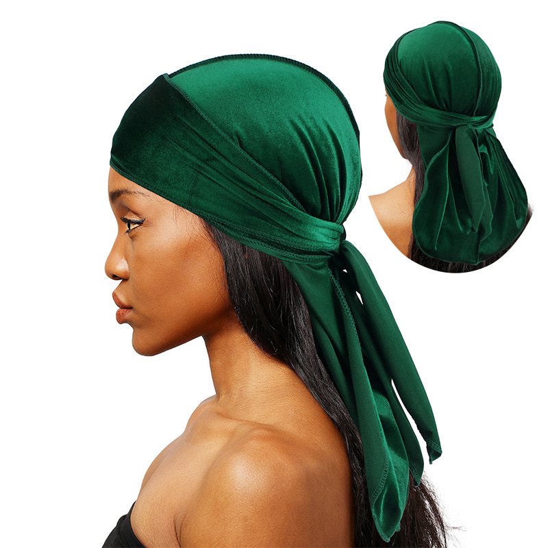 Bandana Doo Rag - Unisex Mannen Vrouwen Fluwelen Durags Bandana
