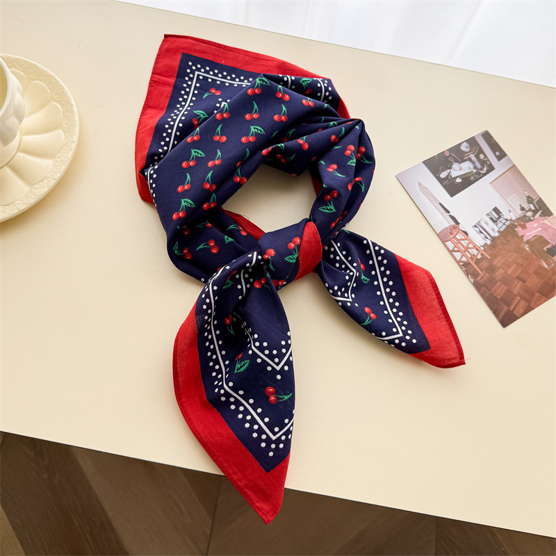 Bandana Cotton - Katoenen luxe sjaal hijab vrouwelijke tulband