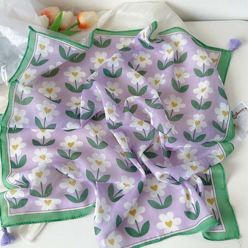 Nekwikkel van katoen-linnen, v - Bandana Cotton recensie en prijs
