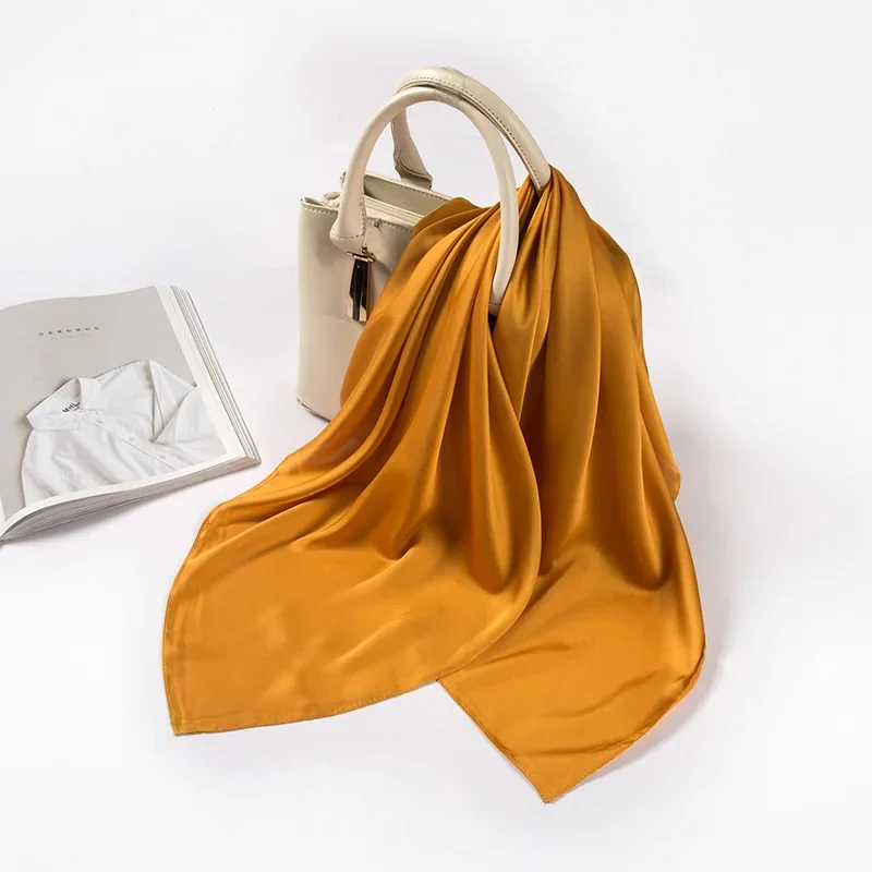 Satijnen sjaal dames 70cm effe - Silk Neck Scarf recensie en prijs