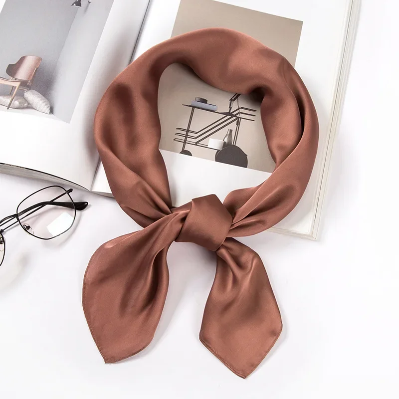 Satijnen sjaal dames 70cm effe - Silk Neck Scarf recensie en prijs