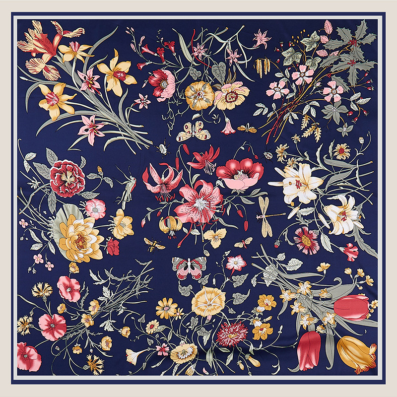 POBING Twill Zijden Sjaal Vrou - Scarf Silk Square recensie en prijs