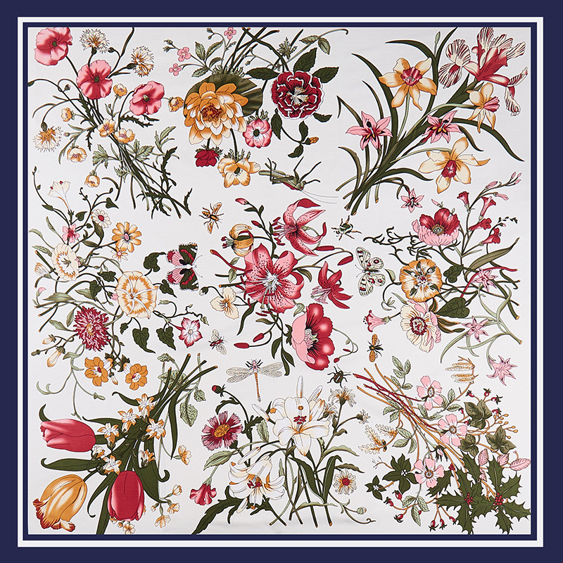 POBING Twill Zijden Sjaal Vrou - Scarf Silk Square recensie en prijs