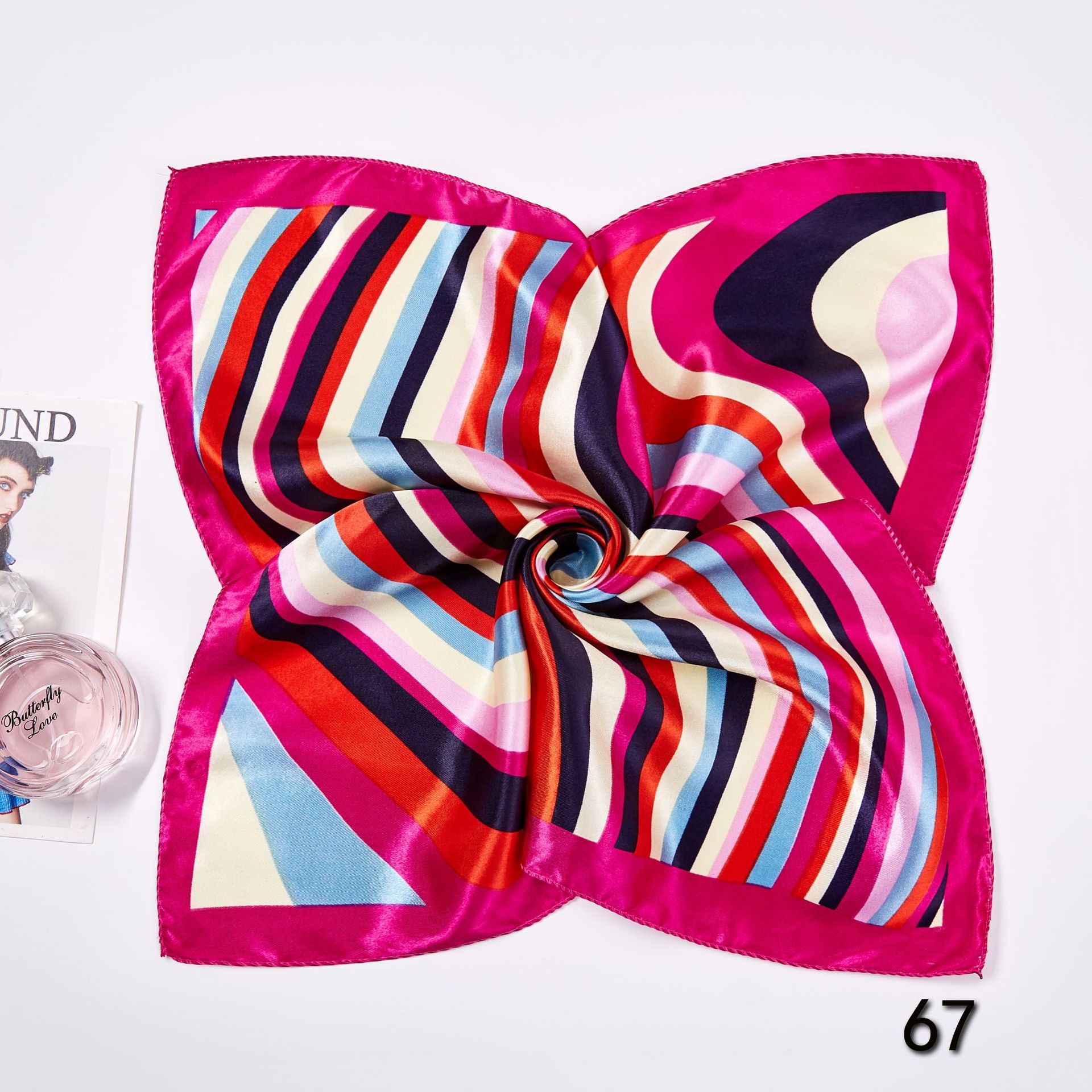 50*50 cm Vierkante Zijden Sjaa - Silk Neck Scarf recensie en prijs