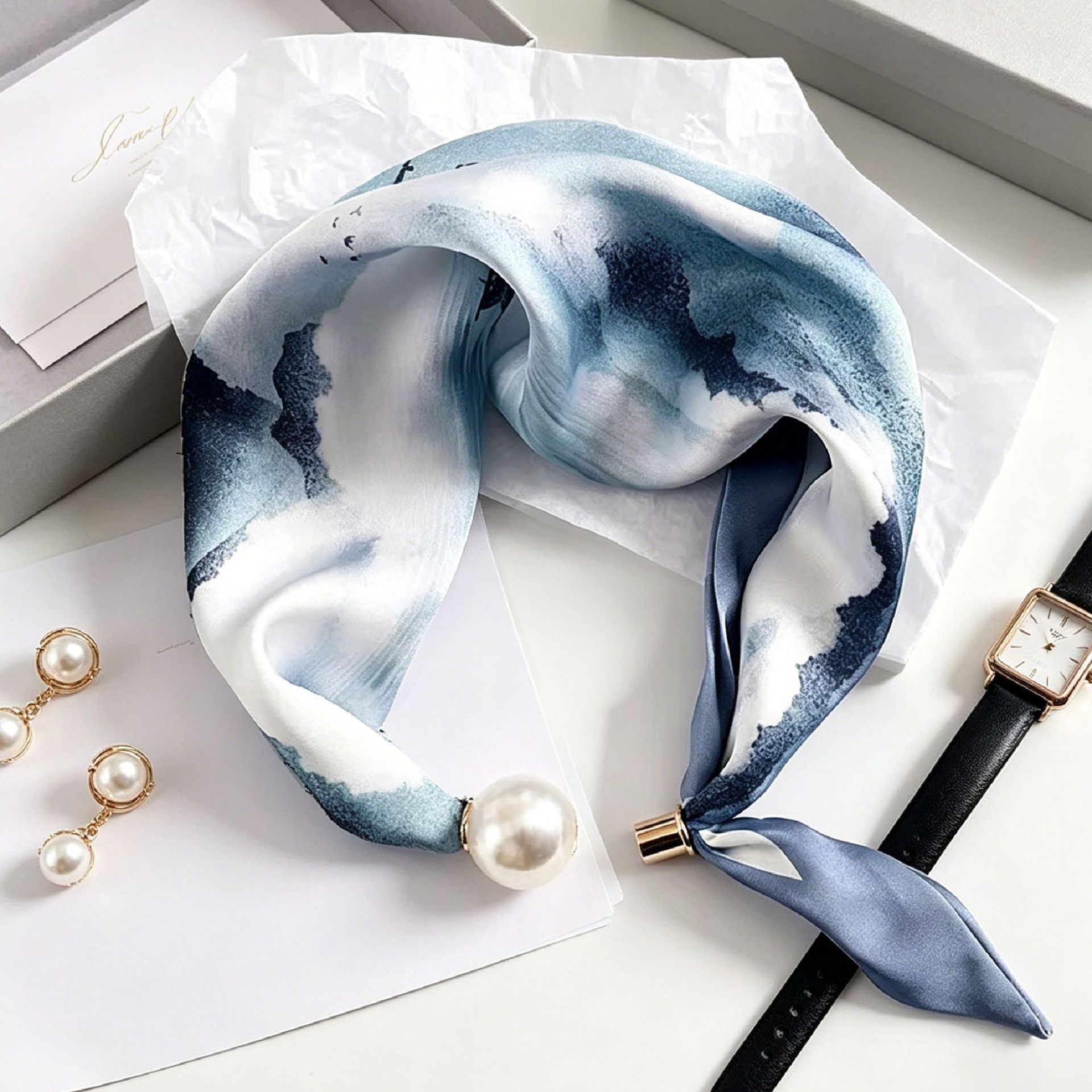 Nieuwe Paisley Prints Pearl Ta - Ascot Neck Scarf recensie en prijs