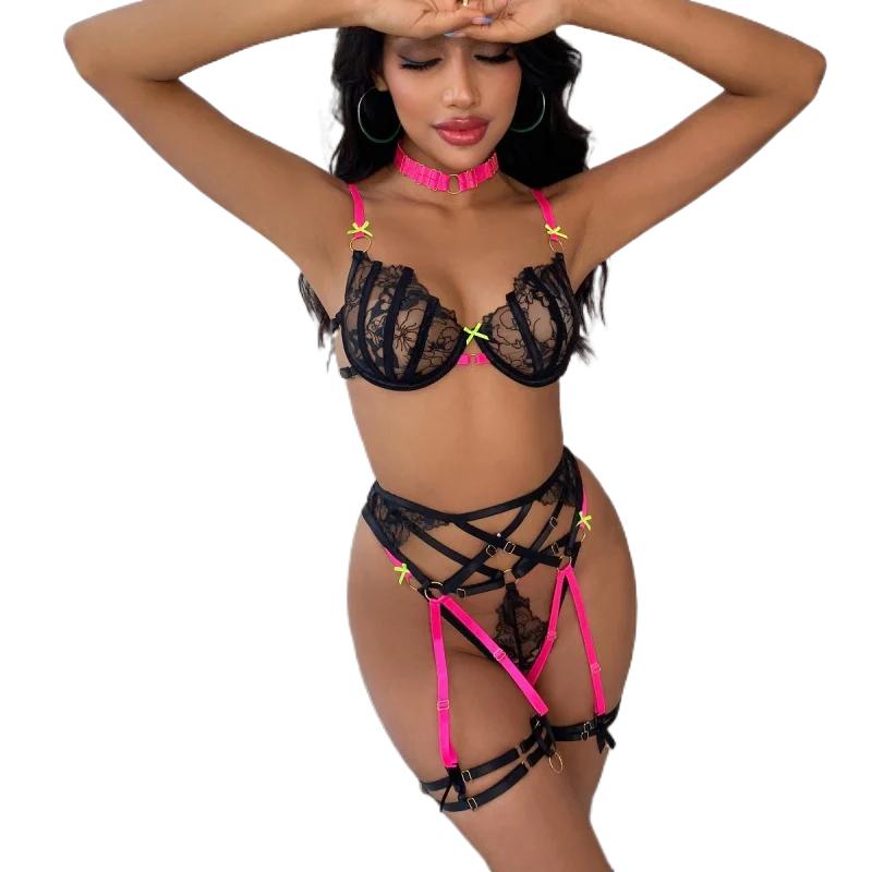 Bikini Mode Sexy 6-delige Set  - Silk Tie Striped recensie en prijs
