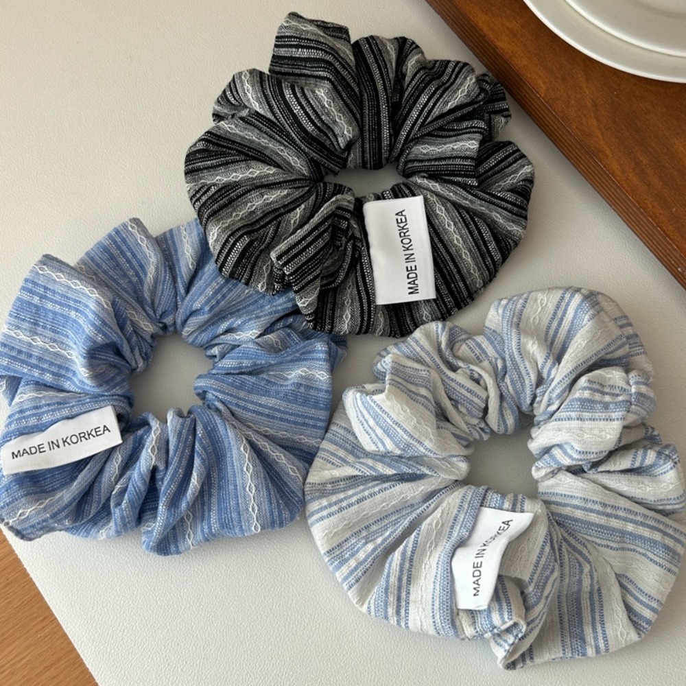 2025 Korea Mode Streep Haar El - Silk Tie Striped recensie en prijs