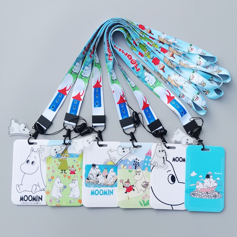 Moomin Cartoon harde kaarthoud - Lanyard Badge Holder recensie en prijs