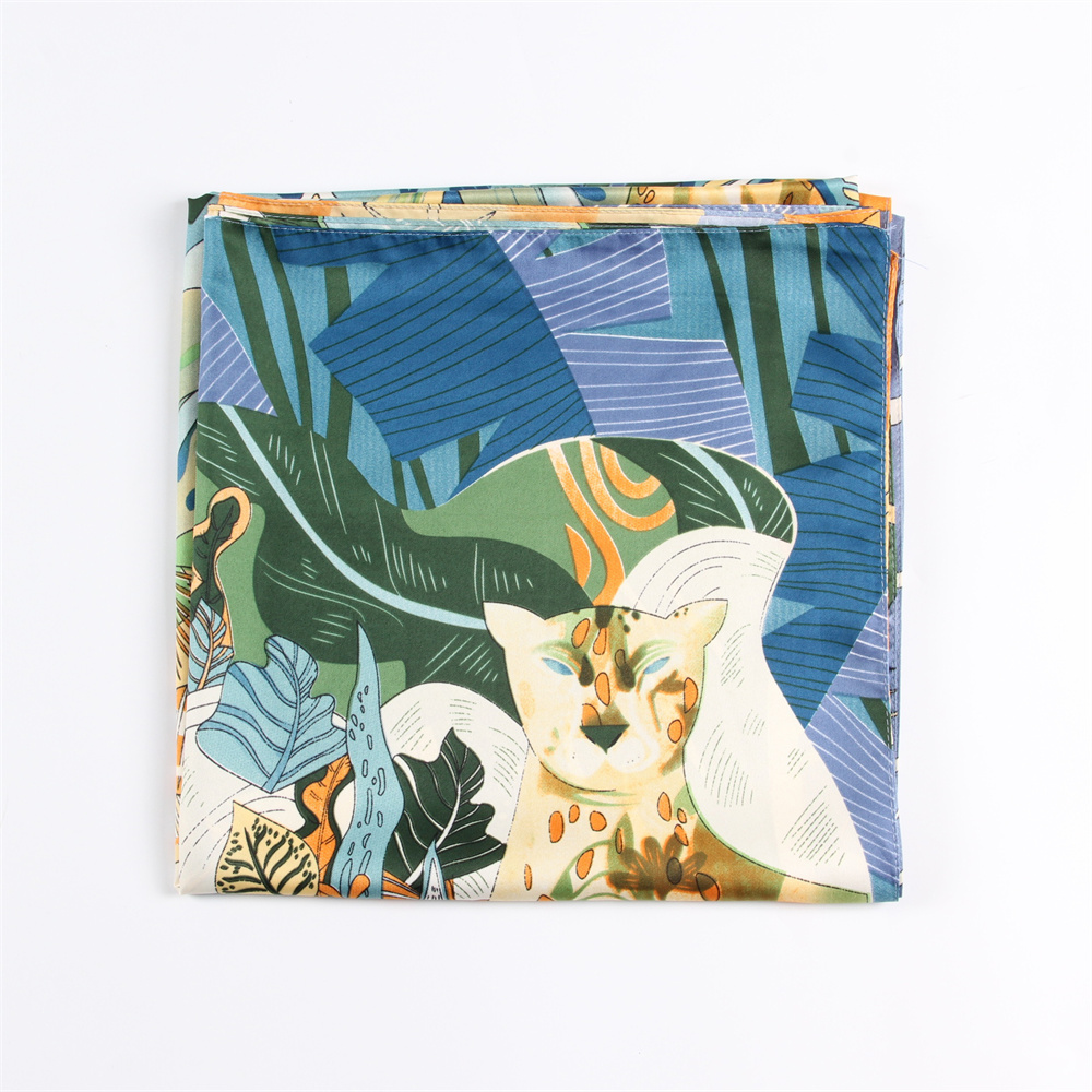 Pobing Zijden Sjaal Vrouwen Gr - Scarf Silk Square recensie en prijs