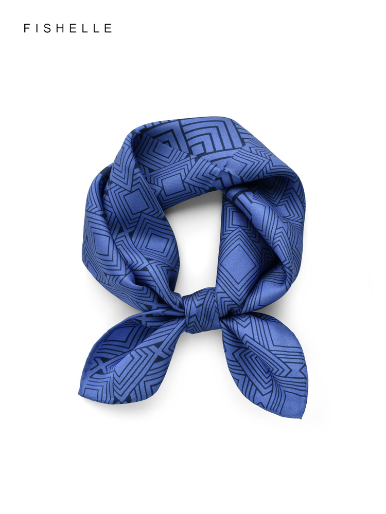 Geometrische Gedrukt Real Zijd - Silk Neck Scarf recensie en prijs