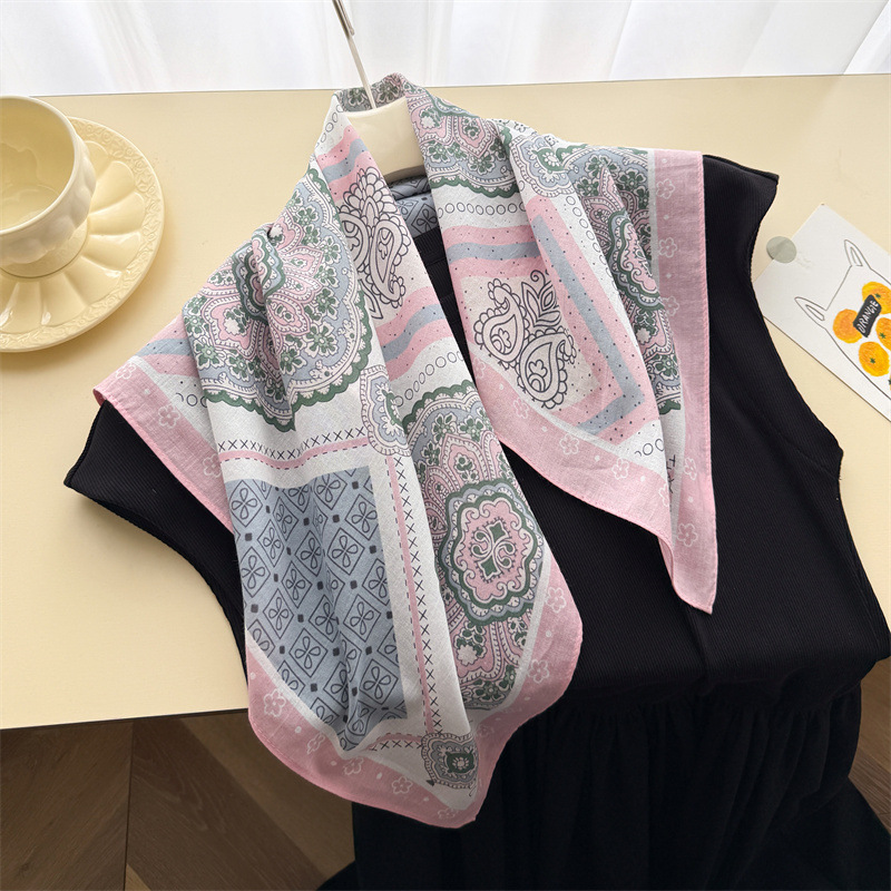 Katoenen luxe sjaal hijab vrou - Bandana Cotton recensie en prijs