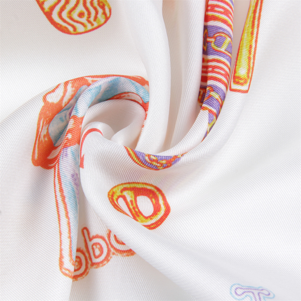 POBING Gekruld Twill Zijden Sj - Scarf Silk Square recensie en prijs