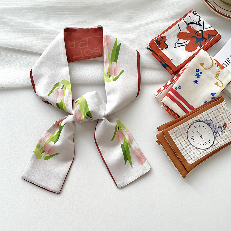 Nieuwe luxe merkmodel kleine z - Silk Neck Scarf recensie en prijs
