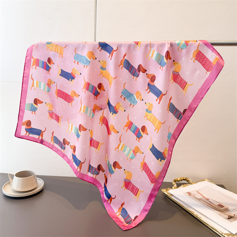 Dames Katoenen Hond Gedrukt Vi - Bandana Cotton recensie en prijs